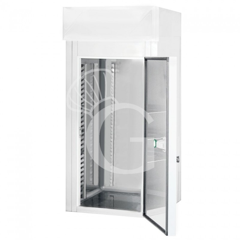 Minicella refrigerazione ventilata con temperatura 0°C/+10°C in lamiera preverniciata bianca