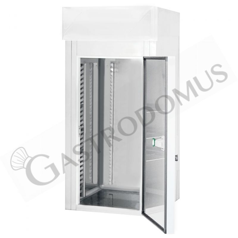 Minicella refrigerazione ventilata con temperatura -18°C/-22°C in lamiera preverniciata bianca