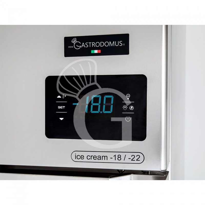 Armadio freezer per gelateria - capacità 700 LT - temperatura - 18° C/ - 22° C