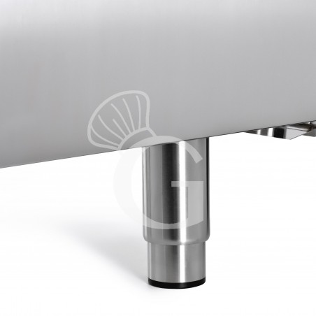 Armadio refrigerato acciaio inox porta vetro - Ventilato - 600 Lt - Temp. 0°/+10°C Armadio refrigerato acciaio inox porta vetro - Ventilato - 600 Lt - Temp. 0°/+10°C