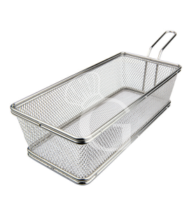 Mini cestino rettangolare per fritture L 210 mm x P 110 mm x H 60 mm