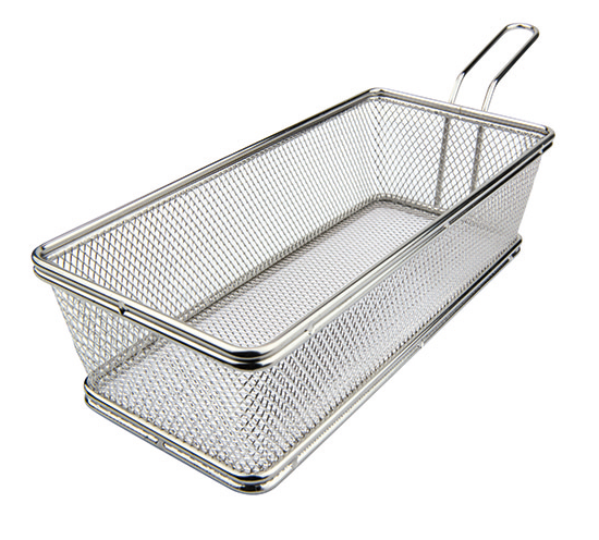 Mini cestino rettangolare per fritture L 210 mm x P 110 mm x H 60 mm