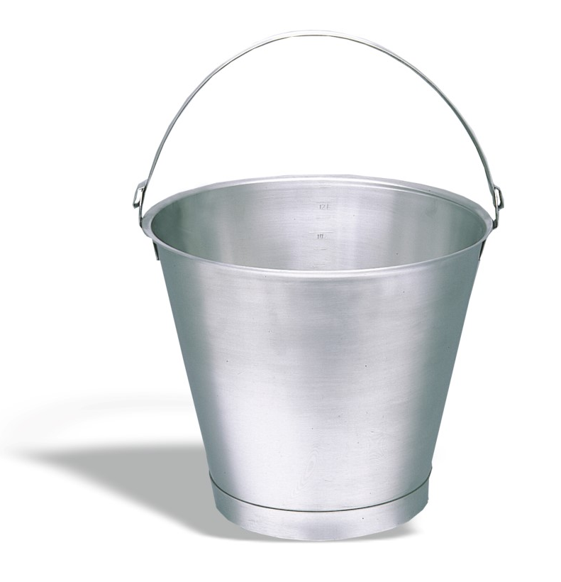 Secchio graduato con base diametro 310 mm x H 285 mm 12 LT