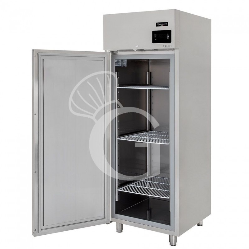 Armadio refrigerato ventilato classe A capacità 700 LT e temperatura 0°C/+10°C