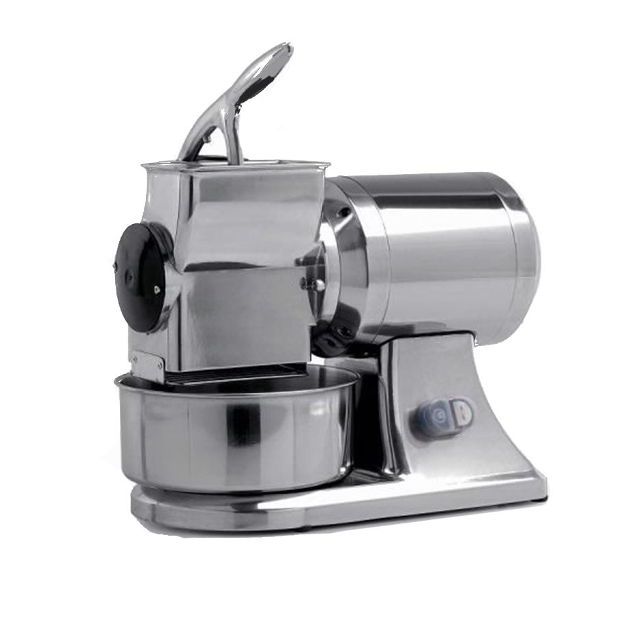 Grattugia Monofase con freno motore rullo in acciaio inox produzione 70 Kg/h L 540 mm x P 220 mm x H 380 mm