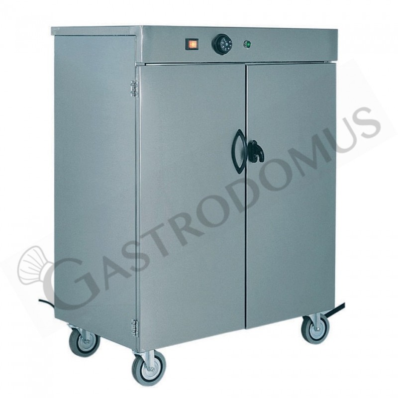 Mobiletto scaldapiatti predisposto per 60 piatti L 390 mm x P 420 mm x H 950 mm Mobiletto scaldapiatti predisposto per 60 piatti L 390 mm x P 420 mm x H 950 mm