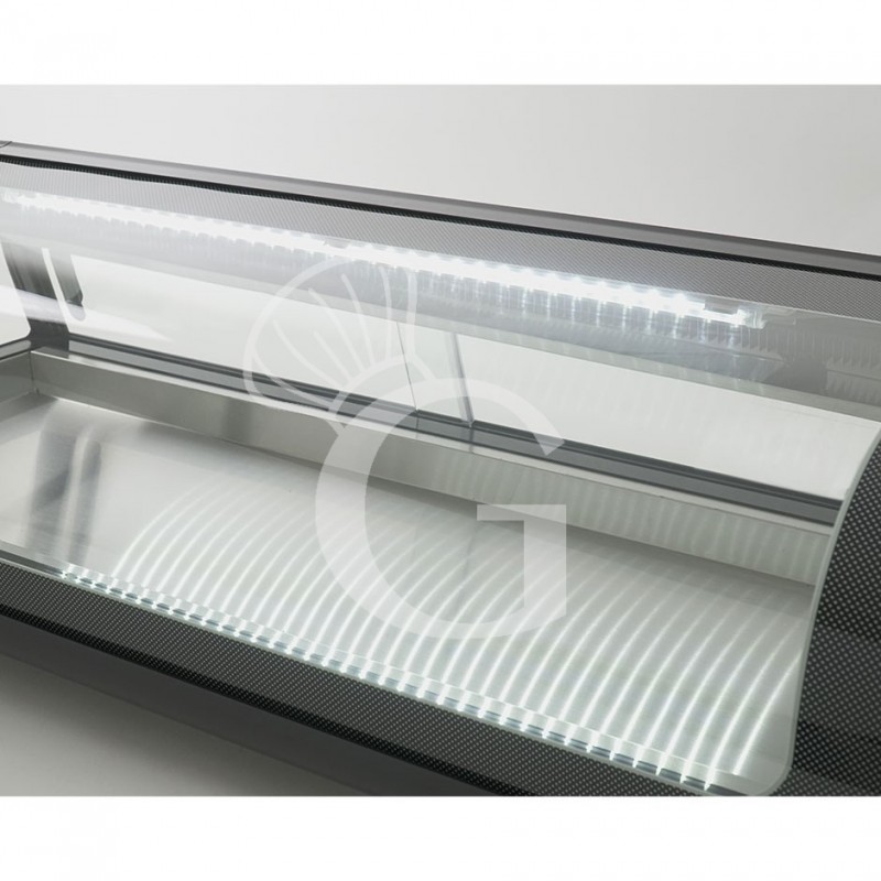 Vetrina sushi - capacità 5 bacinelle GN1/3 - potenza 190 W