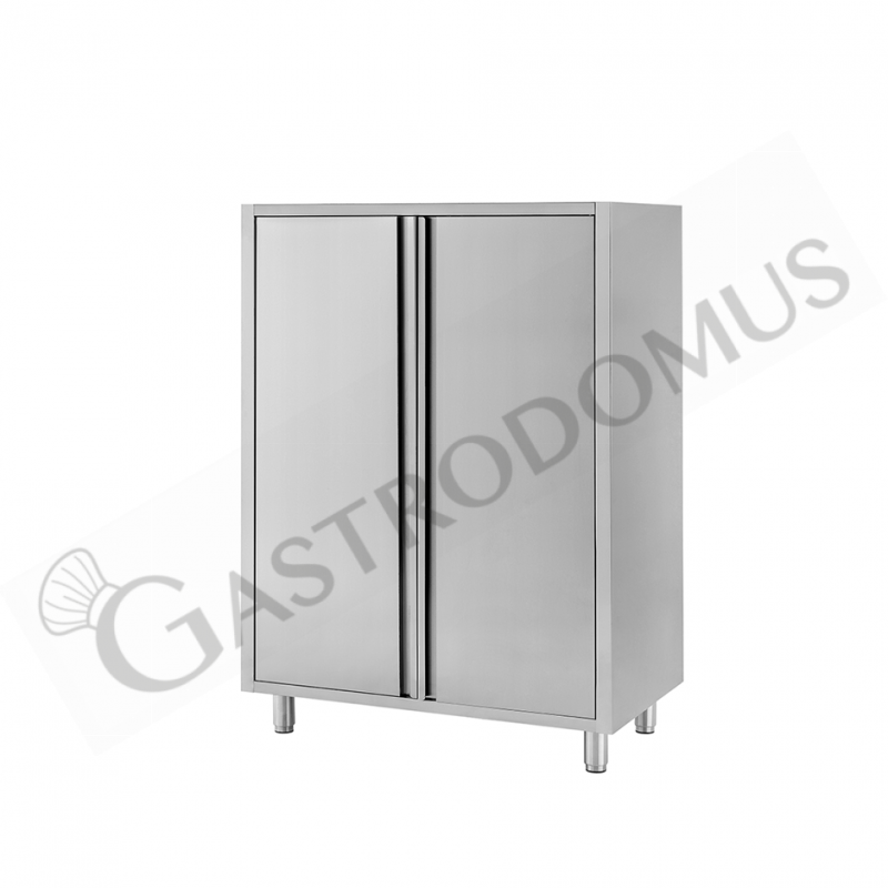 Armadio inox 2 porte battenti misure 800x600x1500mm Armadio inox 2 porte battenti misure 800x600x1500mm
