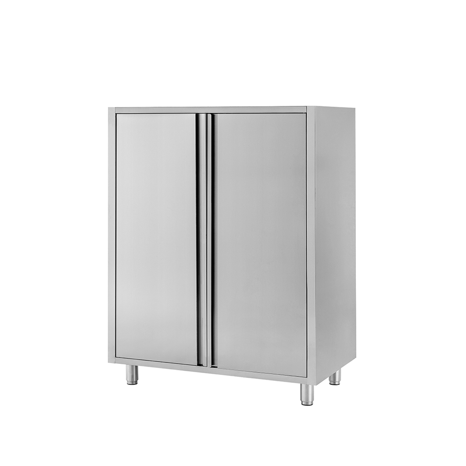 Armadio inox 2 porte battenti misure 1000x500x1500mm