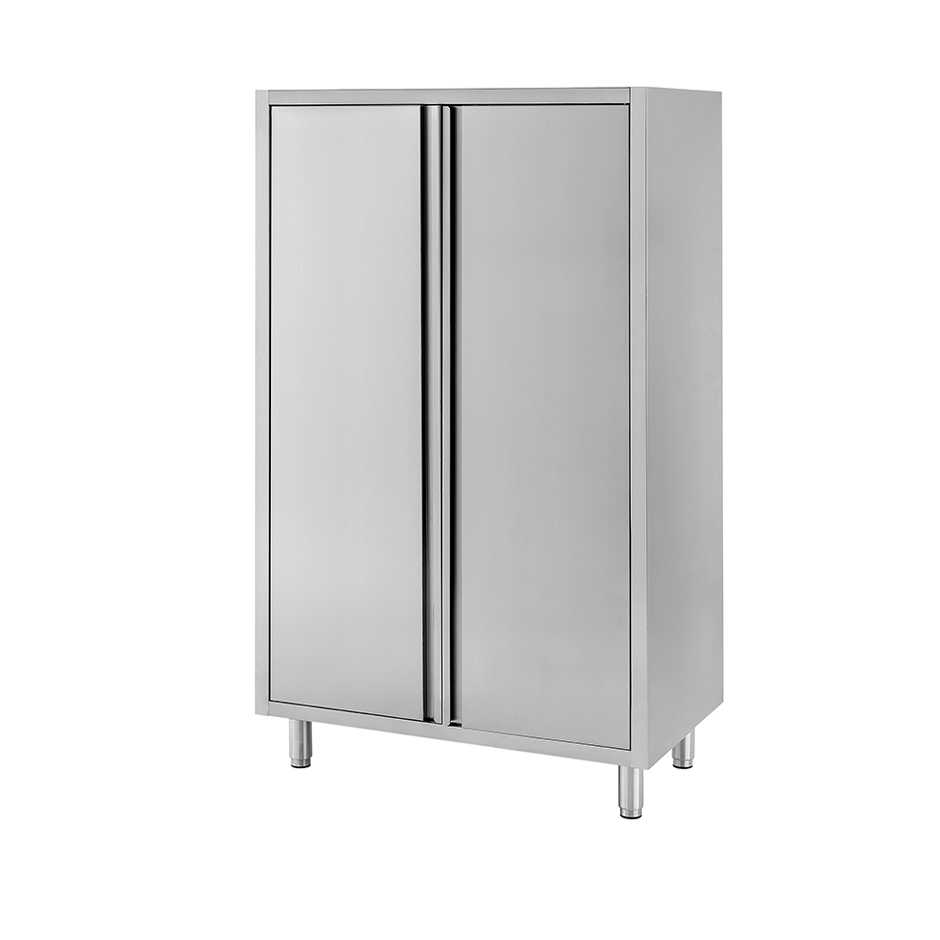 Armadio inox 2 porte battenti misure 800x500x1800mm