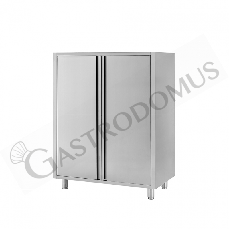 Armadio inox 2 porte battenti misure 1000x700x1500mm Armadio inox 2 porte battenti misure 1000x700x1500mm