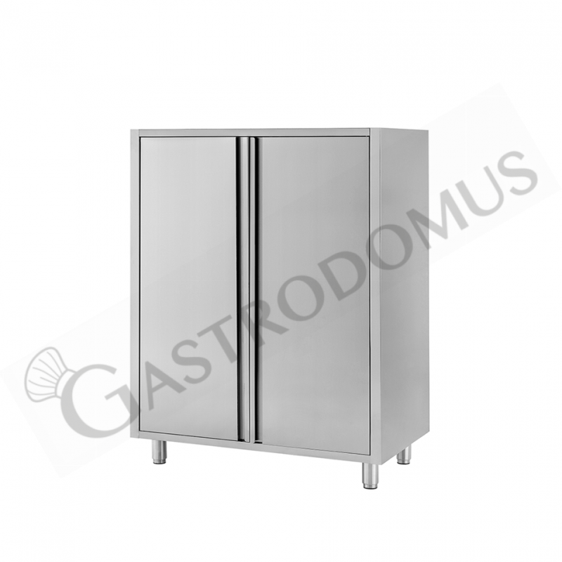 Armadio inox 2 porte battenti misure 1000x700x1500mm