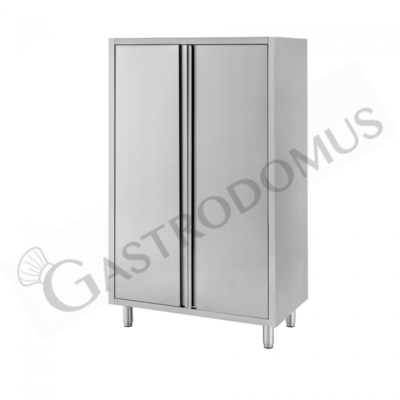 Armadio inox 2 porte battenti misure 800x600x1800mm