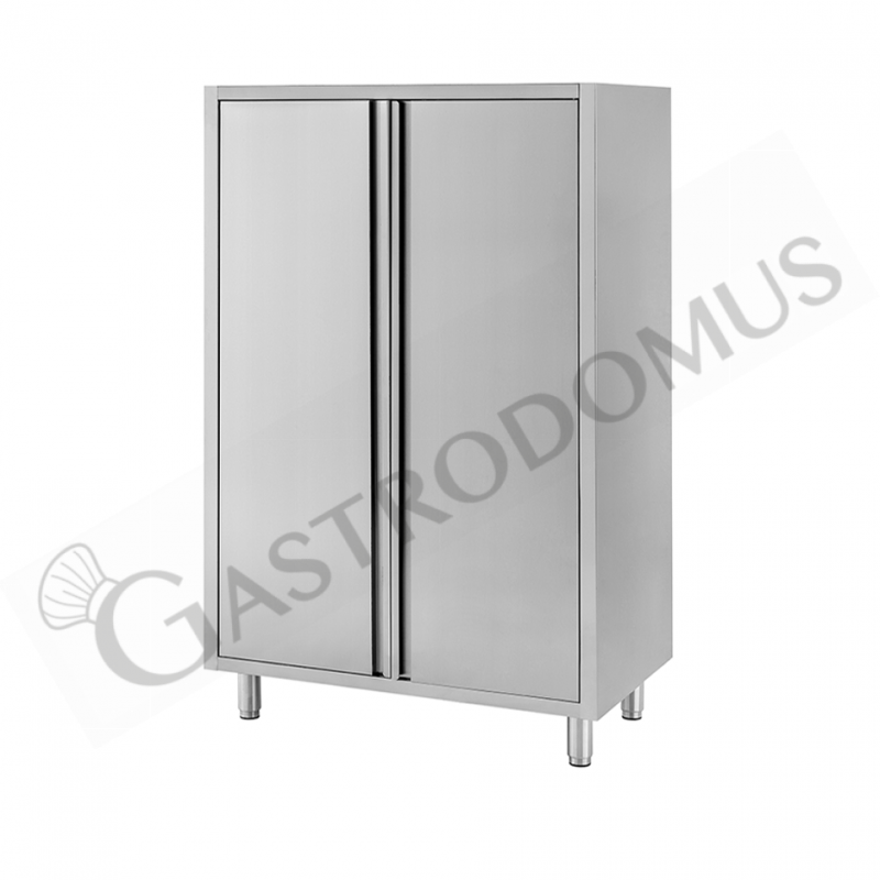 Armadio inox 2 porte battenti misure 1000x500x1800mm