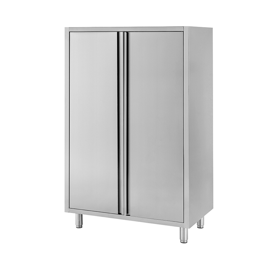 Armadio inox 2 porte battenti misure 1000x600x1800mm