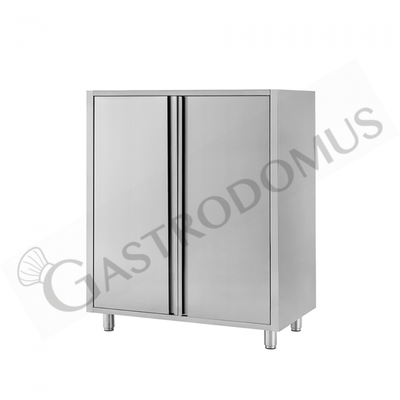 Armadio inox 2 porte battenti misure 1200x600x1500mm Armadio inox 2 porte battenti misure 1200x600x1500mm