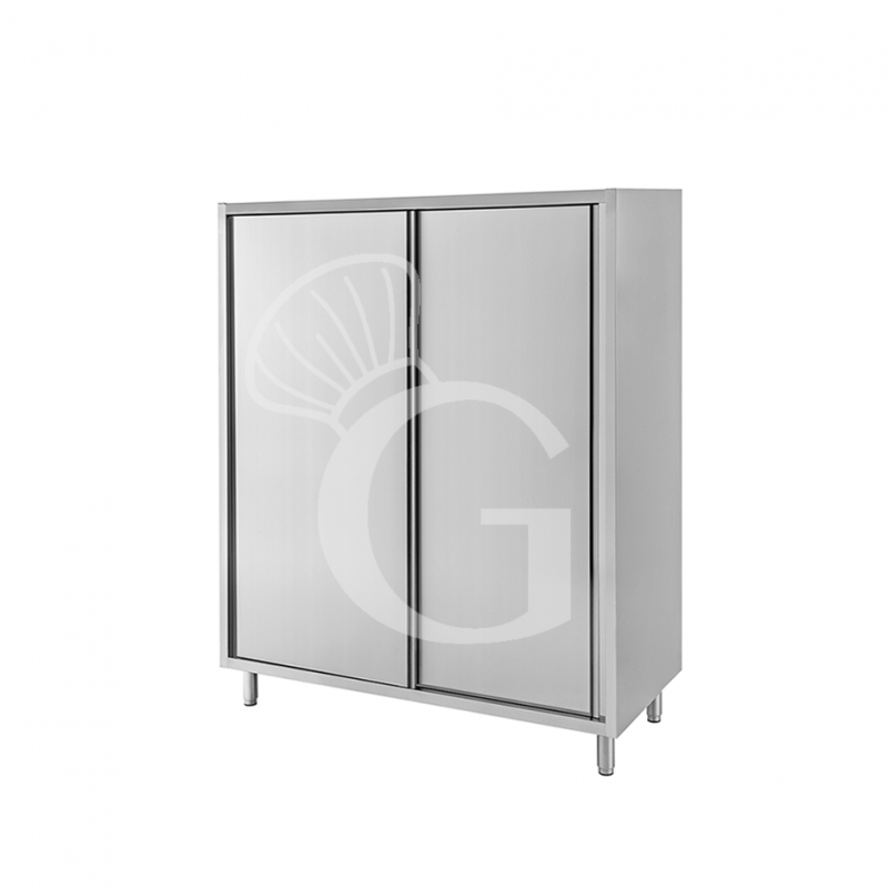 Armadio inox porte scorrevoli misure 1000x600x1500mm Armadio inox porte scorrevoli misure 1000x600x1500mm