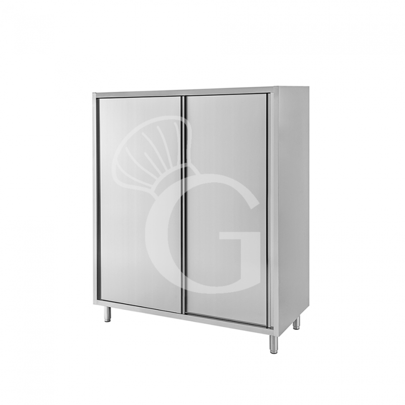 Armadio inox porte scorrevoli misure 1100x500x1500mm Armadio inox porte scorrevoli misure 1100x500x1500mm