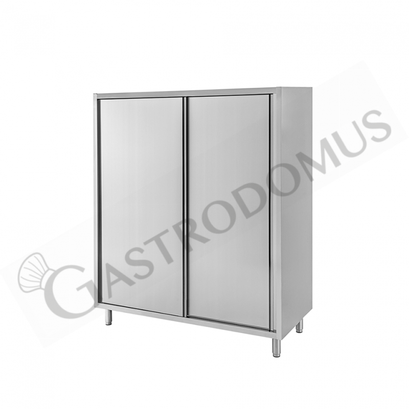 Armadio inox porte scorrevoli misure 1100x600x1500mm