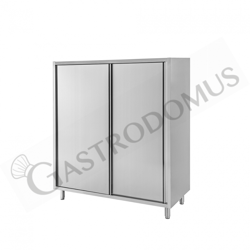 Armadio inox porte scorrevoli misure 1200x500x1500mm Armadio inox porte scorrevoli misure 1200x500x1500mm