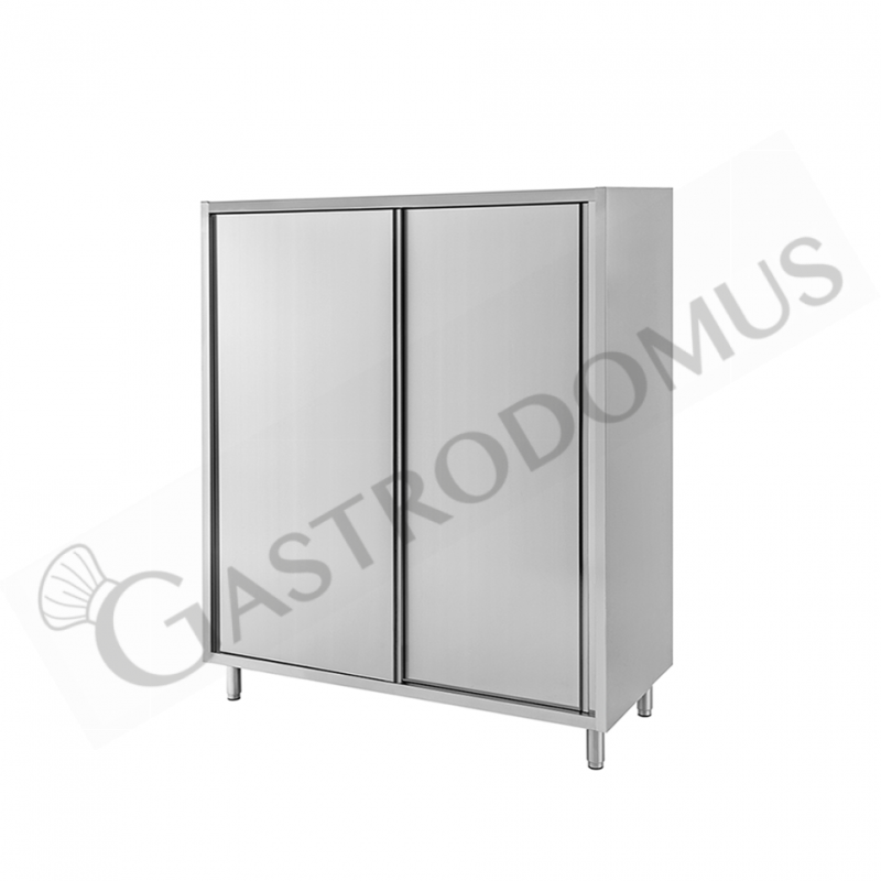 Armadio inox porte scorrevoli misure 1100x700x1500mm Armadio inox porte scorrevoli misure 1100x700x1500mm