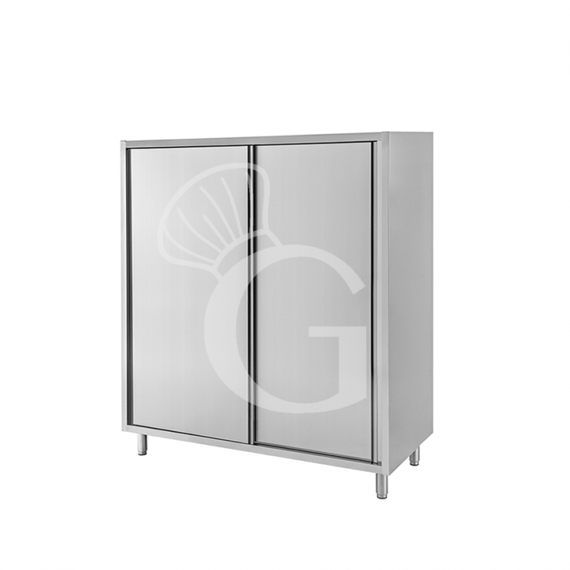 Armadio inox porte scorrevoli misure 1200x700x1500mm Armadio inox porte scorrevoli misure 1200x700x1500mm