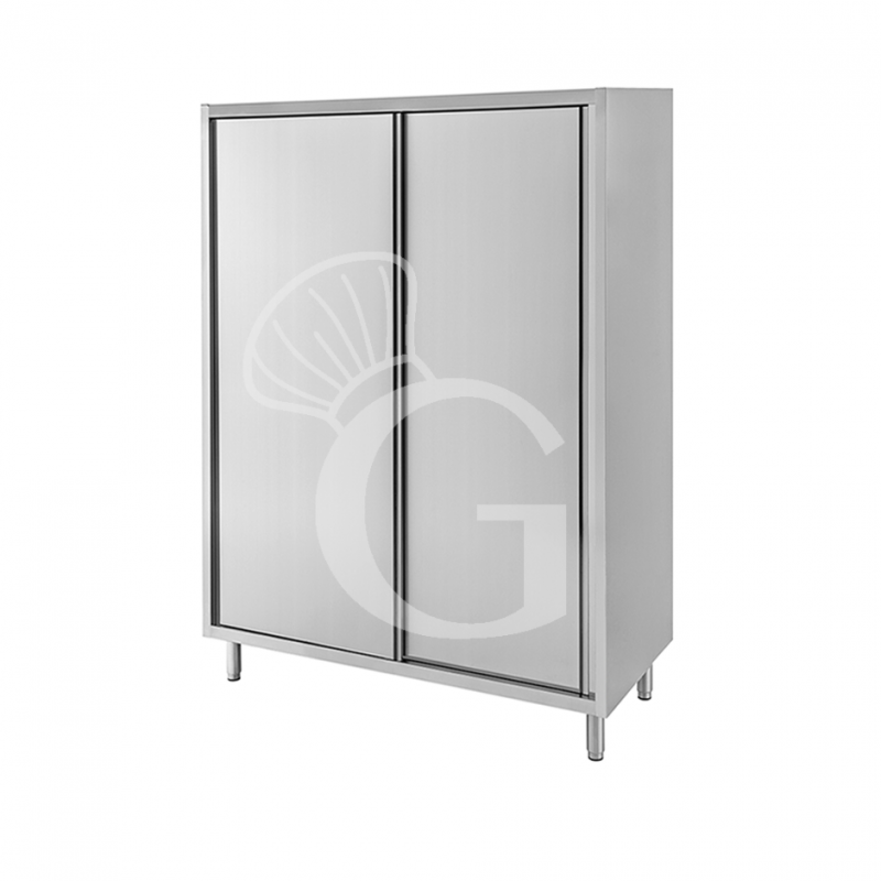 Armadio inox porte scorrevoli misure 1100x600x1800mm