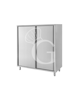 Armadio inox porte scorrevoli misure 1300x600x1500mm