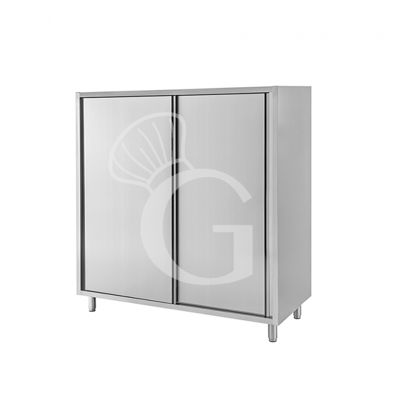 Armadio inox porte scorrevoli misure 1400x500x1500mm