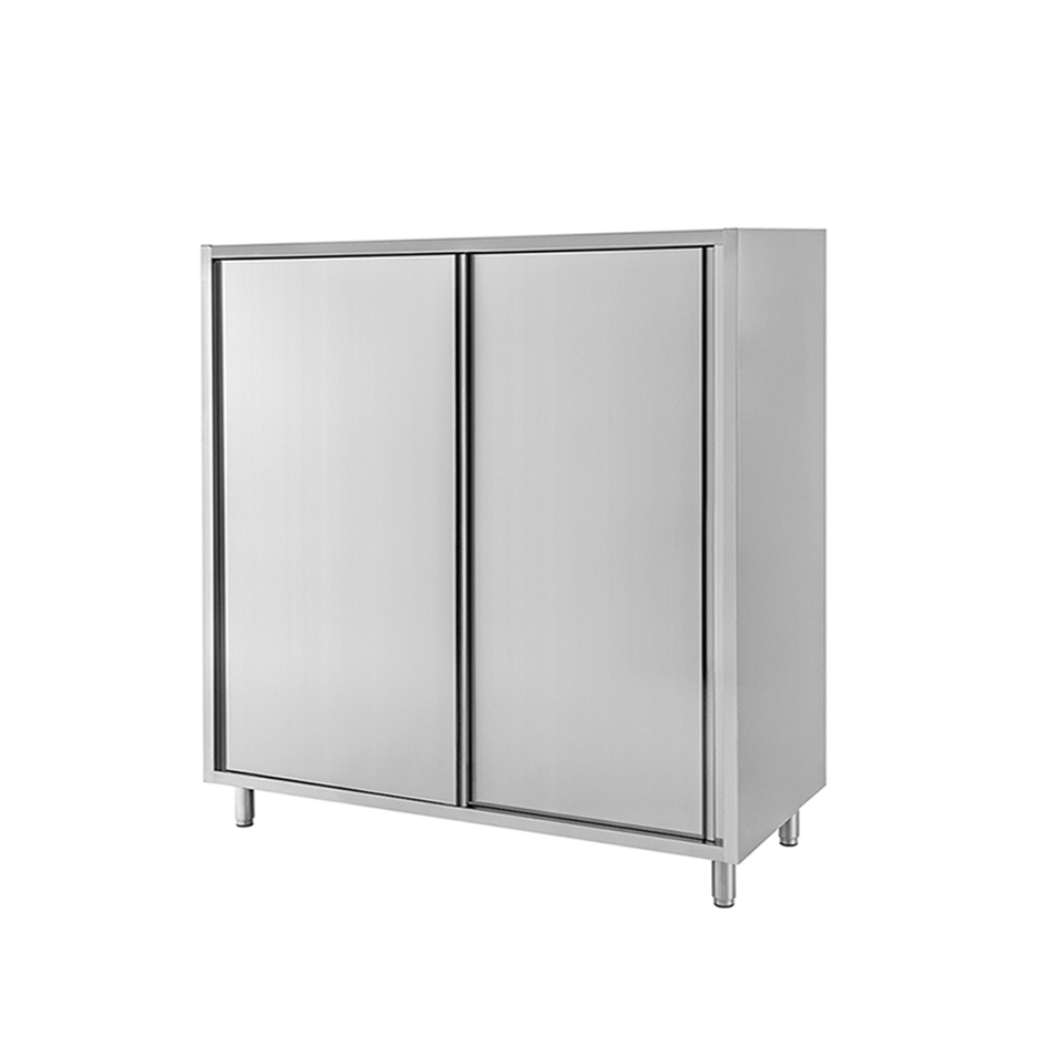 Armadio inox porte scorrevoli misure 1400x500x1500mm