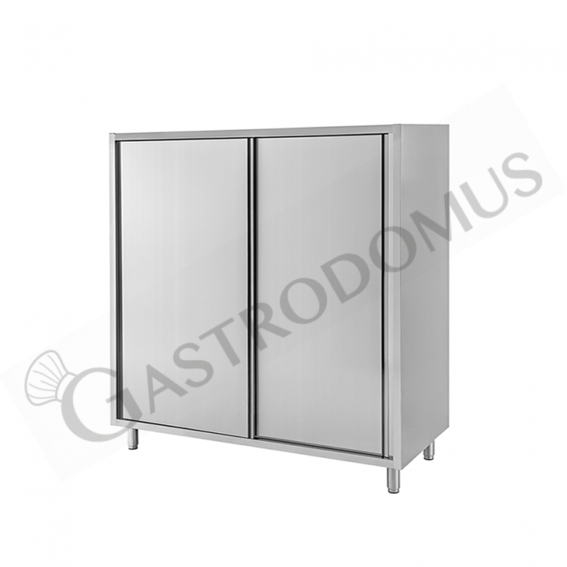 Armadio inox porte scorrevoli misure 1400x600x1500mm