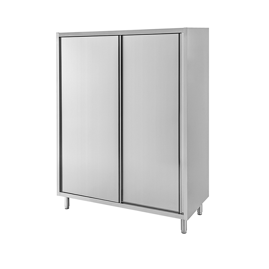 Armadio inox porte scorrevoli misure 1300x600x1800mm