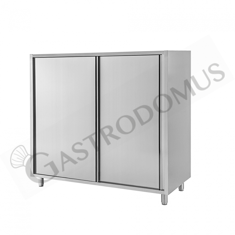 Armadio inox porte scorrevoli misure 1600x500x1500mm Armadio inox porte scorrevoli misure 1600x500x1500mm