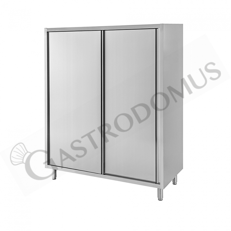 Armadio inox porte scorrevoli misure 1400x500x1800mm