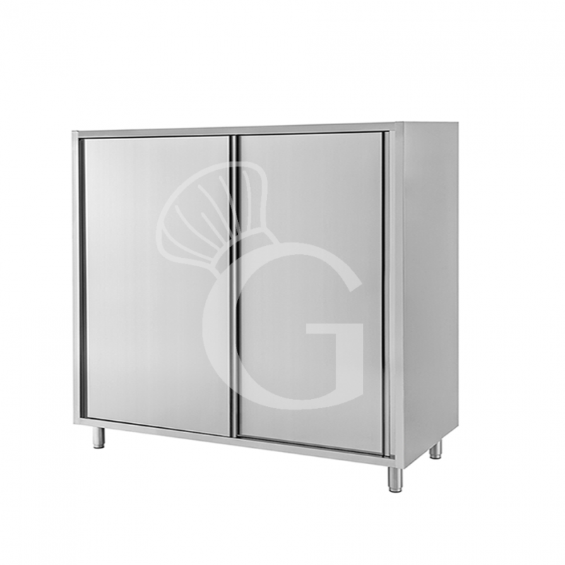 Armadio inox porte scorrevoli misure 1600x600x1500mm Armadio inox porte scorrevoli misure 1600x600x1500mm