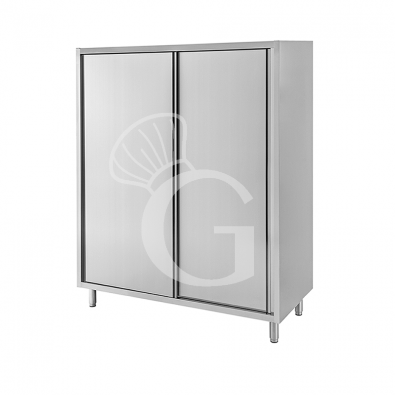 Armadio inox porte scorrevoli misure 1400x600x1800mm