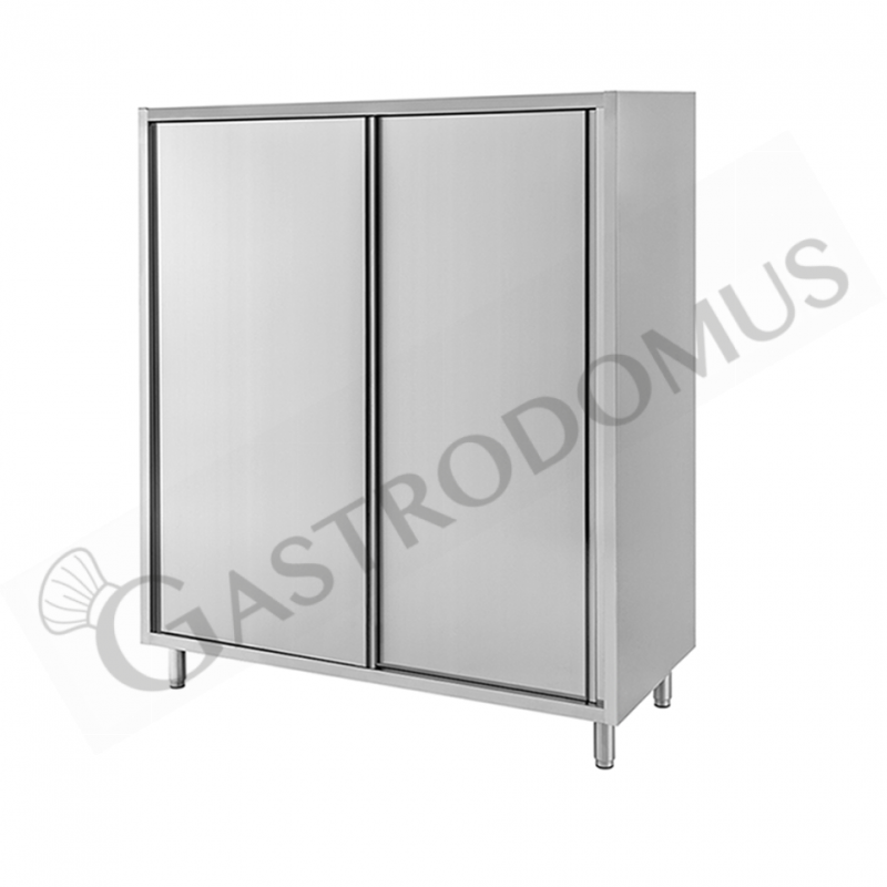 Armadio inox porte scorrevoli misure 1500x700x1800mm Armadio inox porte scorrevoli misure 1500x700x1800mm