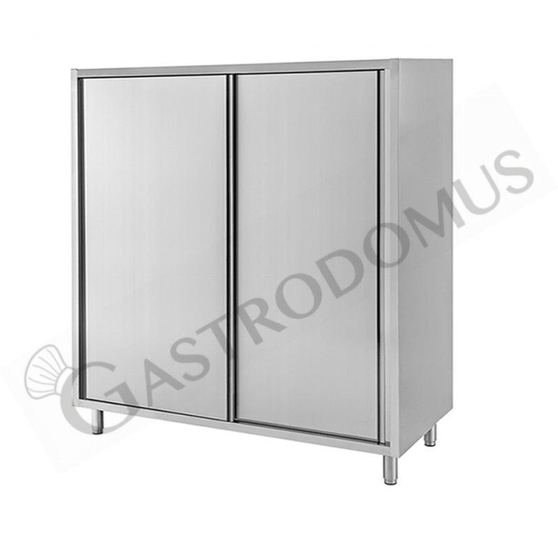 Armadio inox porte scorrevoli misure 1600x700x1800mm Armadio inox porte scorrevoli misure 1600x700x1800mm
