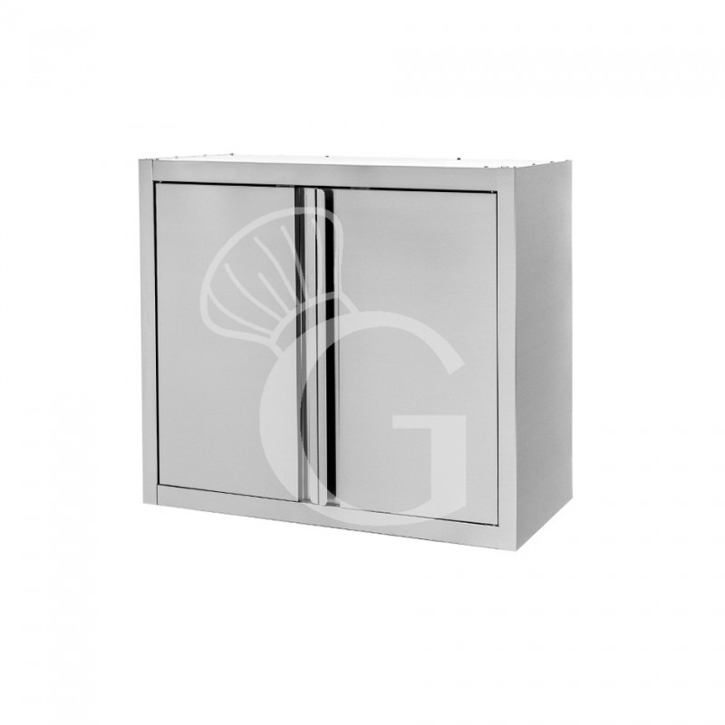 Pensile inox 2 porte battenti, misure 800x400xH1000mm
