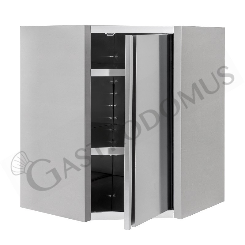 Pensile inox 1 porta battente, misure 700x700xH1000mm Pensile inox 1 porta battente, misure 700x700xH1000mm