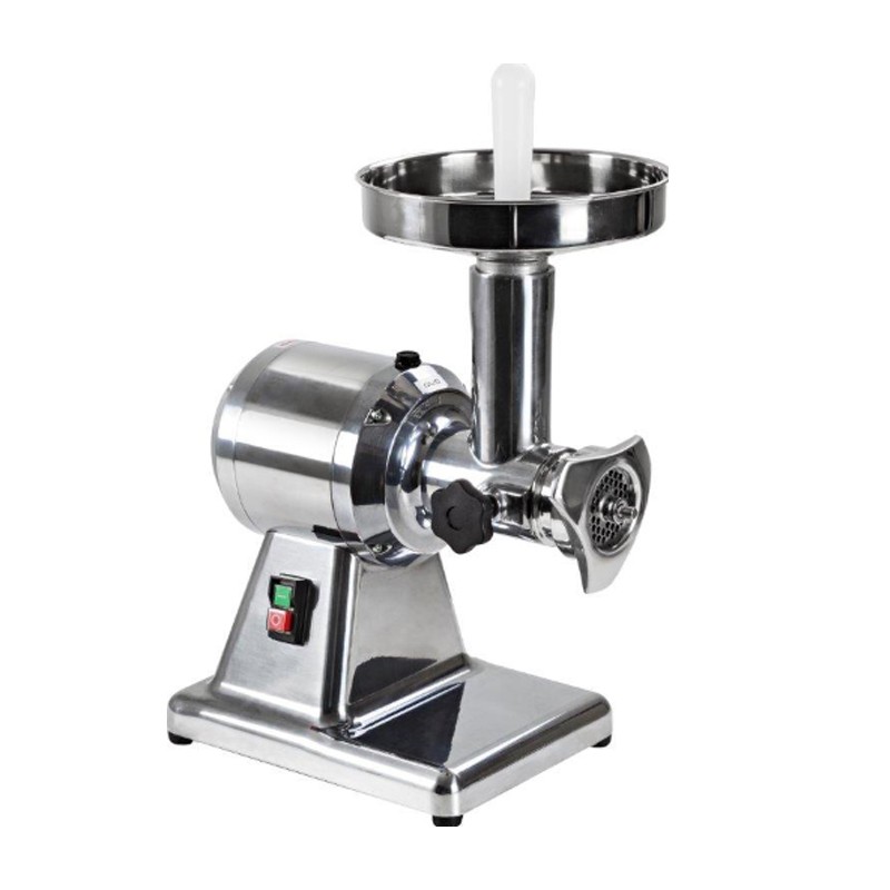Tritacarne monofase gruppo macinazione inox 160 kg/h - L 250 mm x P 400 mm x H 500 mm