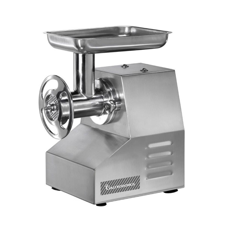 Tritacarne monofase gruppo macinazione inox 150/250 kg/h - L 420 mm x P 300 mm x H 520 mm