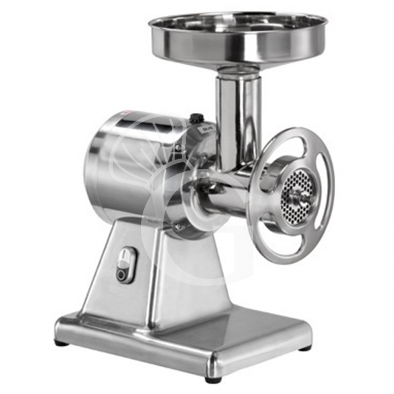 Tritacarne monofase gruppo macinazione inox 150/250 kg/h - L 450 mm x P 290 mm x H 520 mm Tritacarne monofase gruppo macinazione inox 150/250 kg/h - L 450 mm x P 290 mm x H 520 mm