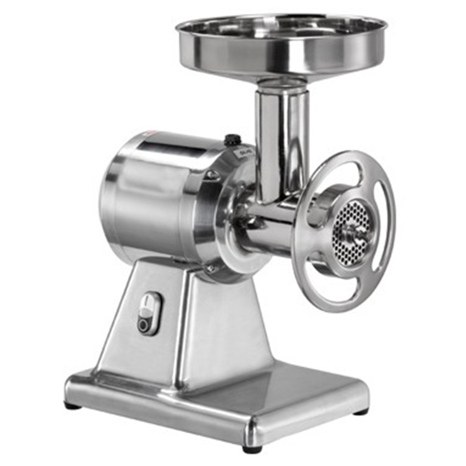 Tritacarne monofase gruppo macinazione inox 150/250 kg/h - L 450 mm x P 290 mm x H 520 mm