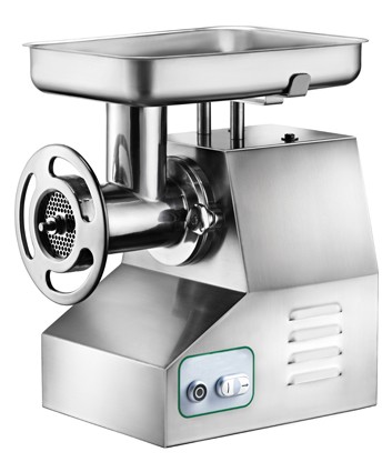 Tritacarne monofase gruppo macinazione inox 300/500 kg/h - L 520 mm x P 320 mm x H 550 mm