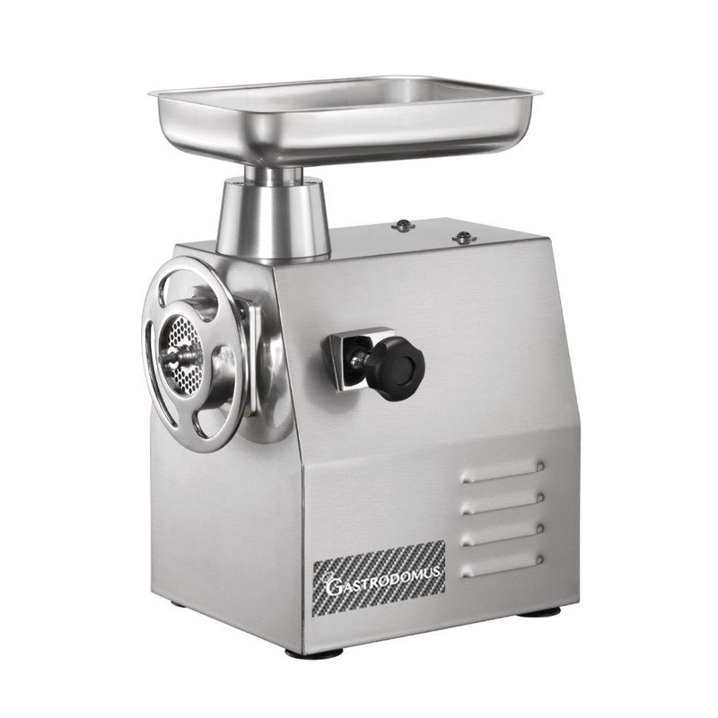 Tritacarne monofase gruppo macinazione alluminio 150/250 kg/h - L 410 mm x P 310 mm x H 520 mm