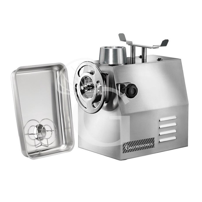 Tritacarne monofase gruppo macinazione alluminio 300/500 kg/h - L 490 mm x P 340 mm x H 530 mm