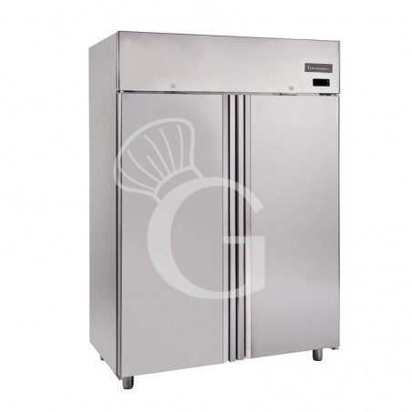 Armadio refrigerato ventilato per carne con 2 porte , temperatura -2/+10°C e capacità 1400 LT Armadio refrigerato ventilato per carne con 2 porte , temperatura -2/+10°C e capacità 1400 LT