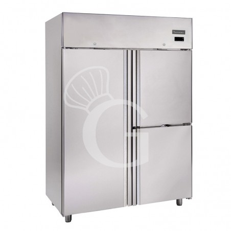 Frigo professionale ventilato per carne 3 porte, temperatura -2/+10°C e capacità 1400 LT Frigo professionale ventilato per carne 3 porte, temperatura -2/+10°C e capacità 1400 LT