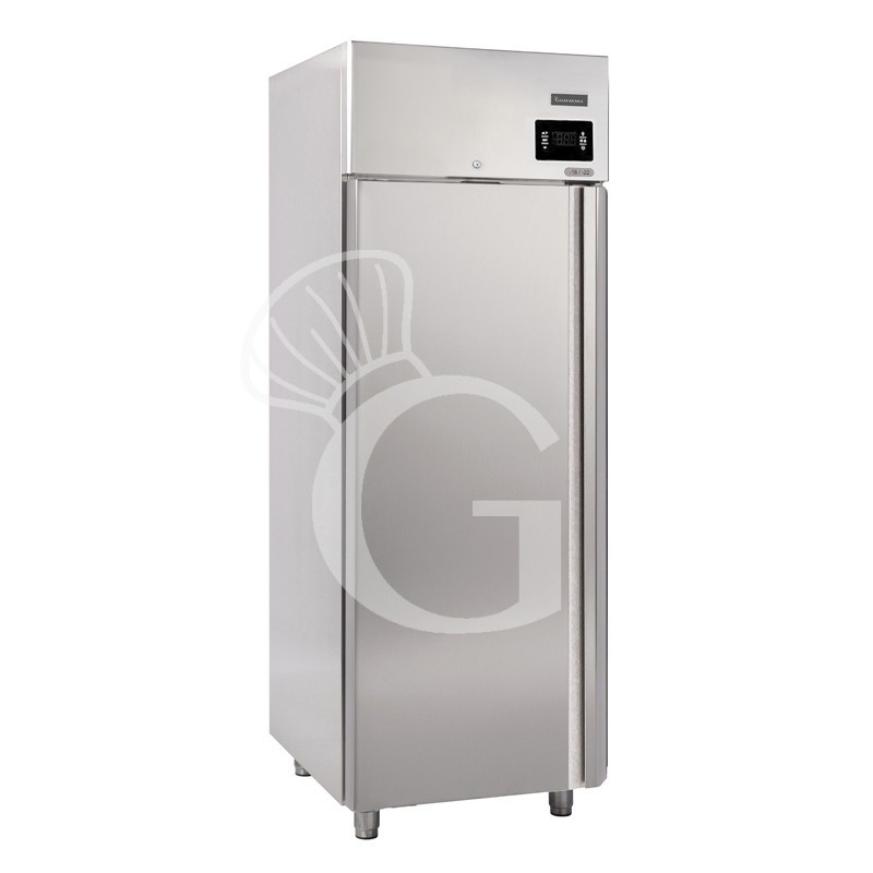 Armadio freezer per gelateria con capacità 700 LT, temperatura - 18°C/-22°C